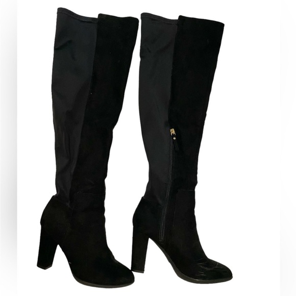 Kelly & Katie Earlina Black Over The Knee Boots Women’s Size 7 - Picture 1 of 11